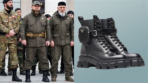 chechen general prada boots|chechen designer boots.